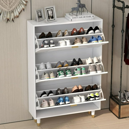 خزانة أحذية بيضاء،white shoe cabinet